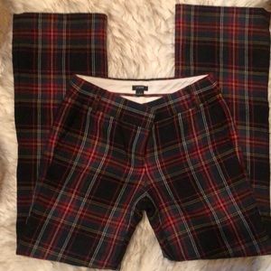 JCrew Favorite Fit Tartan Plaid Pants